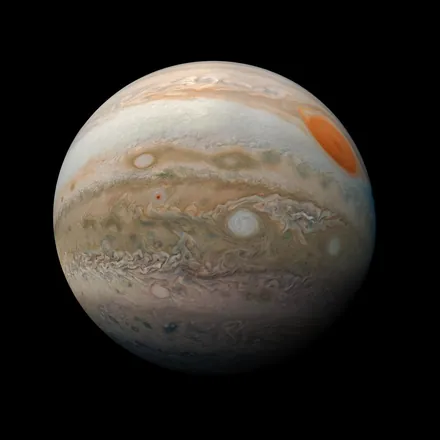 Space photo of Jupiter