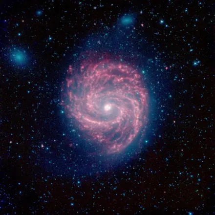 Space-telescope photo of M100