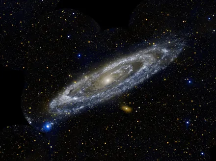 Space-telescope photo of Andromeda (M31)