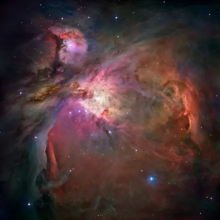 Space-telescope photo of Orion Nebula (M42)