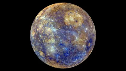 Space photo of Mercury
