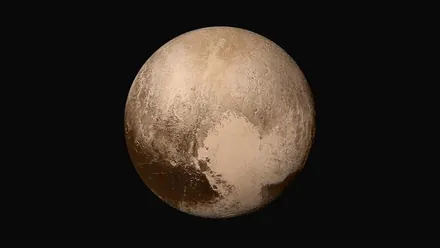 Space photo of Pluto