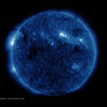 Space photo of the Sun